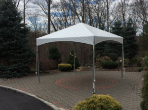 10x10 frame tent rental for parties in NJ