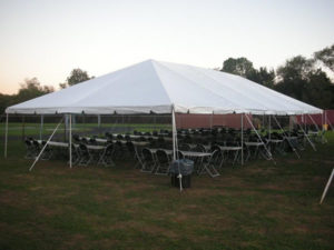 30x60 frame tent rental for events and parties in NJ