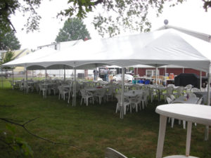 20x70 frame tent rentals for parties in NJ