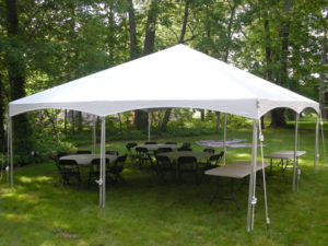 20x20 frame tent rental for parties in NJ