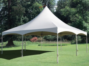 20x20 high peak frame tent for parties in NJ