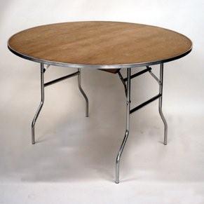 round wood table rentals NJ