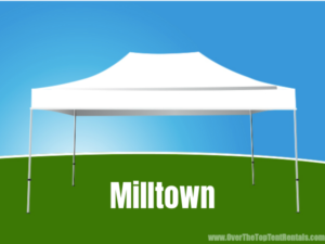 Milltown NJ tent rentals