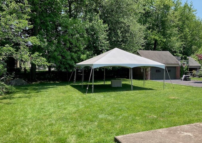 20x20 tent rental in Maplewood NJ