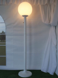 globe light to rent for outdoor parties